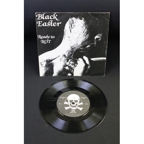 654 - Vinyl - Punk - Black Easter - Ready To Rot original UK 1982 1st pressing on Illuminated Records KILL... 