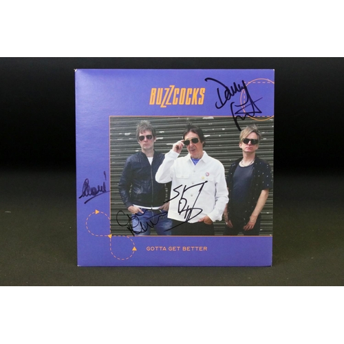 655 - Vinyl / Autograph – 2 recent release Buzzcocks limited edition singles to include: In The Back (UK 2... 