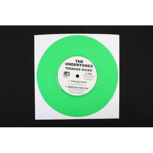 656 - Vinyl - 3 long deleted limited edition 7” singles to include: The Undertones – Teenage Kicks (UK 199... 