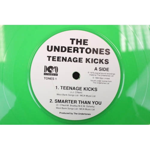 656 - Vinyl - 3 long deleted limited edition 7” singles to include: The Undertones – Teenage Kicks (UK 199... 