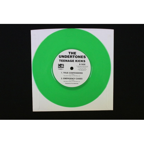 656 - Vinyl - 3 long deleted limited edition 7” singles to include: The Undertones – Teenage Kicks (UK 199... 