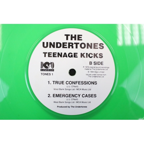 656 - Vinyl - 3 long deleted limited edition 7” singles to include: The Undertones – Teenage Kicks (UK 199... 