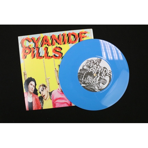 661 - Vinyl -  11 Punk / Hard Core 7” singles and one box set by recent / current bands to include: Cyanid... 