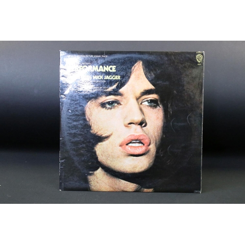 613 - Vinyl – 4 Rolling Stones members albums to include: Mick Jagger - Performance: Original Motion Pictu... 