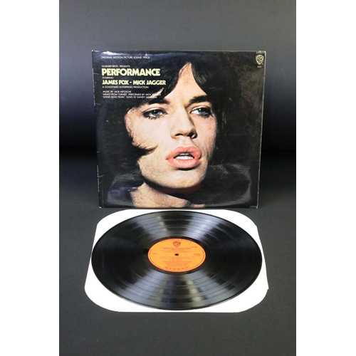 613 - Vinyl – 4 Rolling Stones members albums to include: Mick Jagger - Performance: Original Motion Pictu... 