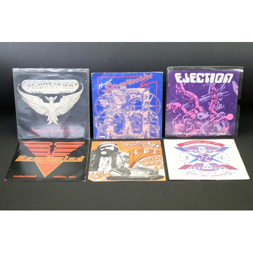 624 - Vinyl – 23 Motorhead and members 7” singles spanning their career including early releases, Limited ... 