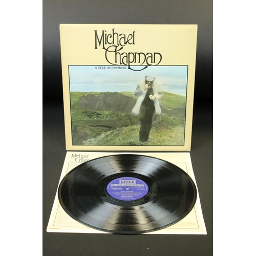 145 - Vinyl - 7 original mainly UK albums by Michael Chapman to include: Window (UK 1st pressing, no EMI b... 