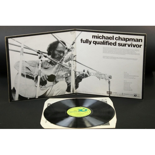 145 - Vinyl - 7 original mainly UK albums by Michael Chapman to include: Window (UK 1st pressing, no EMI b... 