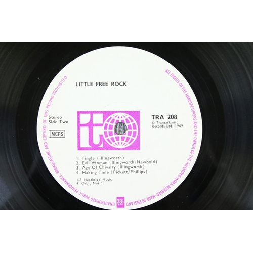 153 - Vinyl - Little Free Rock – Little Free Rock, original UK 1st pressing, Transatlantic Records TRA 208... 