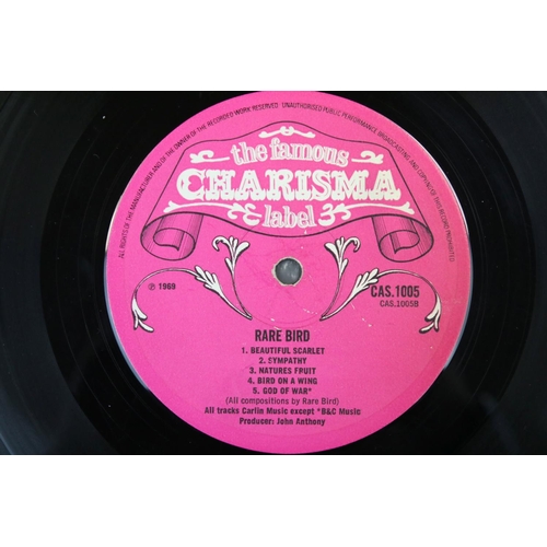 159 - Vinyl - 2 original UK 1st pressing albums by Rare Bird to include: Rare Bird (original UK 1st pressi... 