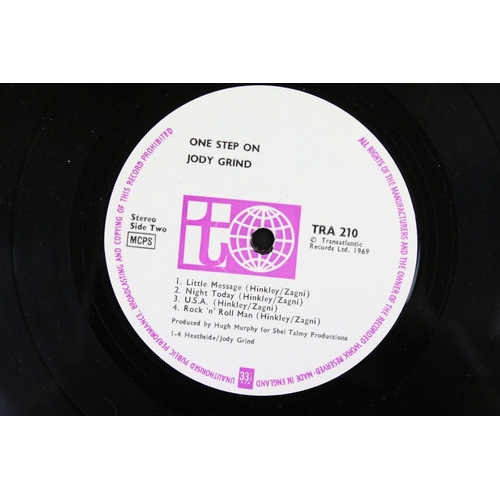 167 - Vinyl - Jody Grind – One Step On,  original UK 1st pressing, gatefold sleeve, Transatlantic Records ... 