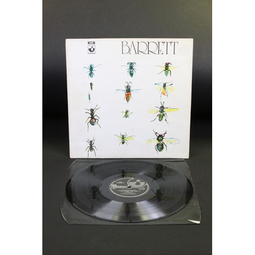 407 - Vinyl - 2 Syd Barrett albums to include: Barrett (UK 1988 issue, textured sleeve, Harvest Records SH... 