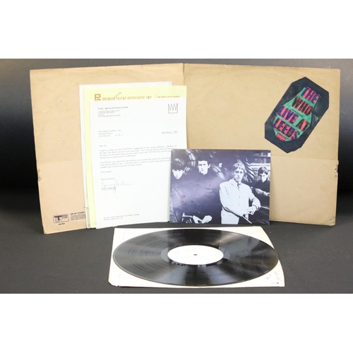 411 - Vinyl - The Who - Live At Leeds, original UK 1st pressing, black print on front, all 12 inserts incl... 