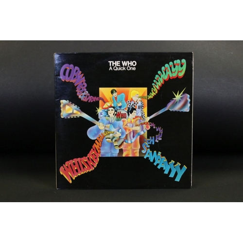 412 - Vinyl - 4 UK pressing albums by The Who to include: My Generation (original UK 1st pressing, 1B / 1B... 