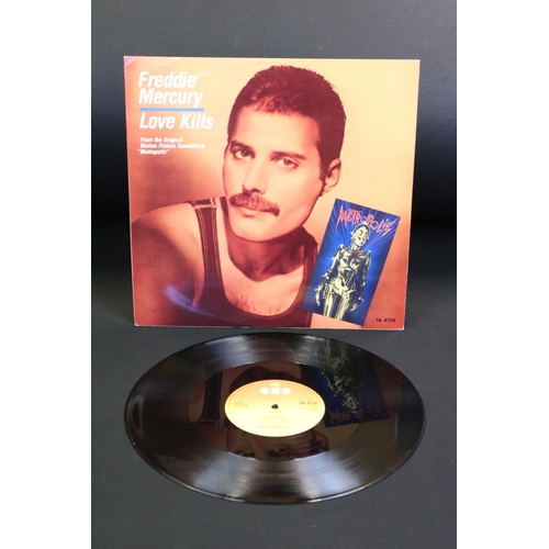 416 - Vinyl - Queen, 2 albums and 2 12” singles to include: Made In Heaven, original UK limited edition wh... 