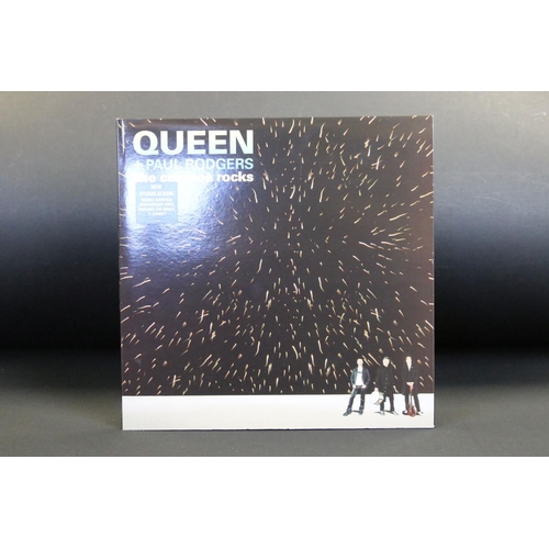 417 - Vinyl - Queen 2 recent release items to include: Queen + Paul Rodgers – The Cosmos Rocks (original U... 