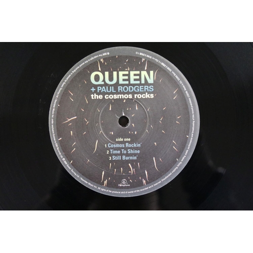 417 - Vinyl - Queen 2 recent release items to include: Queen + Paul Rodgers – The Cosmos Rocks (original U... 