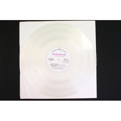 450 - Vinyl - Hawkwind – The Business Trip, original UK 1994 limited edition double white vinyl album, cus... 