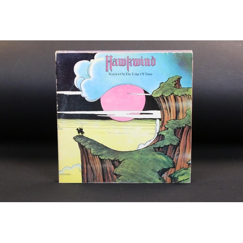 451 - Vinyl - Hawkwind and members, 10 albums and one 12” single to include: Hawkwind (UK gatefold Black L... 