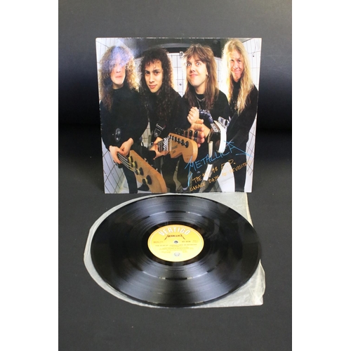 453 - Vinyl - Metallica, 1 album and 5 12” singles to include: Master Of Puppets (UK with printed inner), ... 