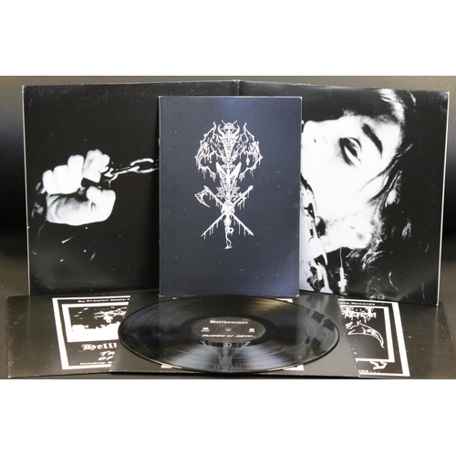 463 - Vinyl - Hellhammer – Demon Entrails, 2008 German triple album with gatefold cover, 36-page booklet a... 