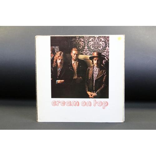 421 - Vinyl - 7 Cream & members albums to include: Fresh Cream (original UK stereo, Reaction 594 001), VG ... 