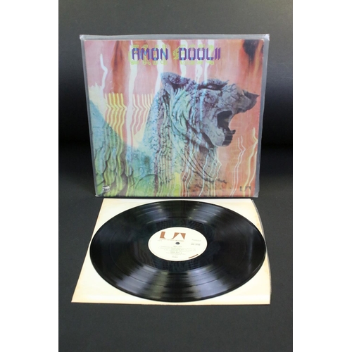 423 - Vinyl - Amon Düül II, 4 original albums to include: Yeti (original UK 1st pressing Black Liberty rec... 