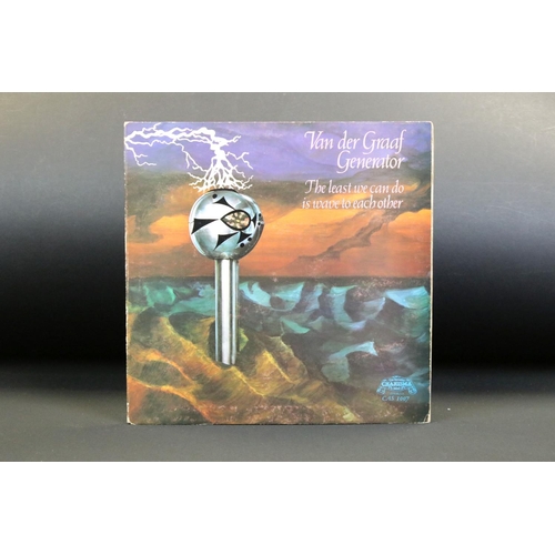 431 - Vinyl - Van Der Graaf Generator, 2 original UK 1st pressing albums to include: The Least We Can Do I... 