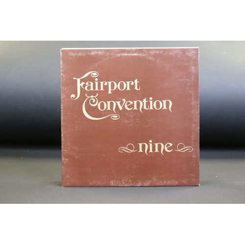 353 - Vinyl - 7 Fairport Convention UK pressing LPs to include Self Titled (first press 583035 A1/B1) Vg, ... 