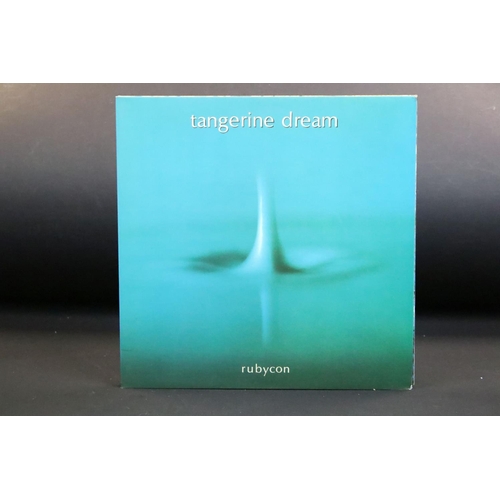 354 - Vinyl - 5 Tangerine Dream & members LPs to include Alpha Centauri / Atem (double LP), Ricochet, Ruby... 