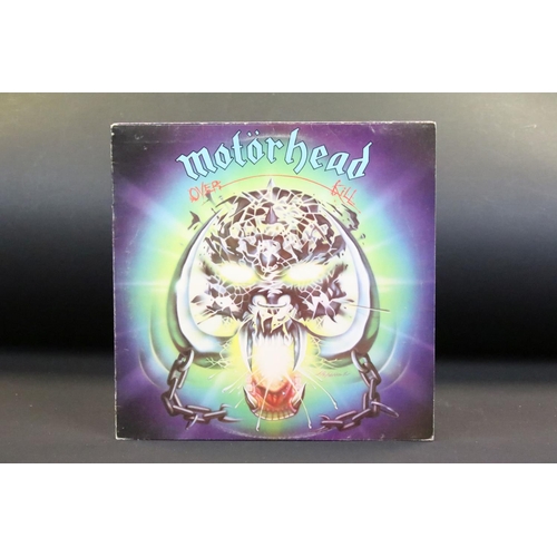 448 - Vinyl - Motorhead, 5 albums and one 12” single to include: Motorhead (original UK 1st pressing), Mot... 