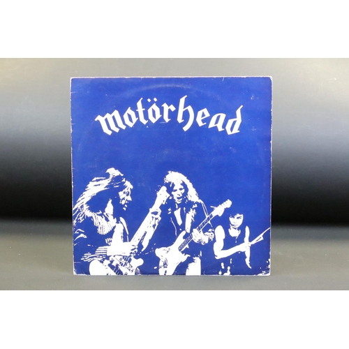 448 - Vinyl - Motorhead, 5 albums and one 12” single to include: Motorhead (original UK 1st pressing), Mot... 