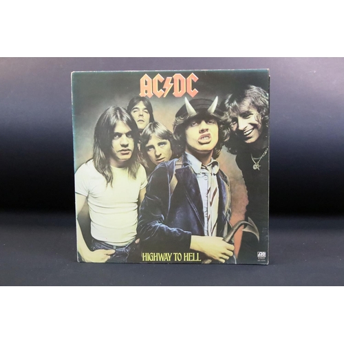 449 - Vinyl - AC/DC, 6 mainly UK pressing albums to include: Let There Be Rock, Powerage, Highway To Hell,... 