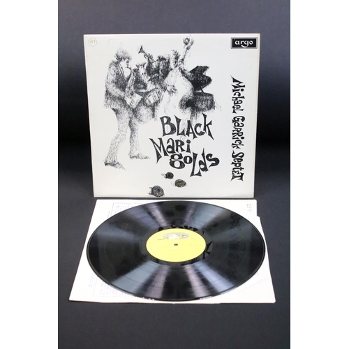 717 - Vinyl - Michael Garrick Septet – Black Marigolds, original UK 1st pressing, Argo Records DA 88. VG /... 