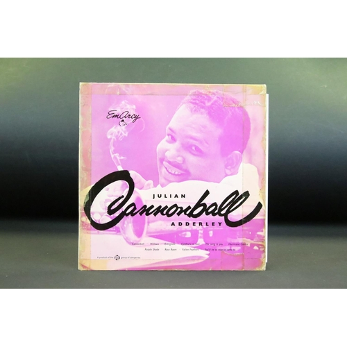 734 - Vinyl - 4 Cannonball Adderley original UK pressings albums on Riverside and EmArcy records. Conditio... 