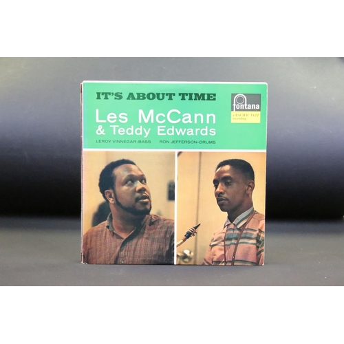 736 - Vinyl - 9 Rare Original mainly UK pressing Jazz albums to include: Les McCann & Teddy Edwards (Dutch... 