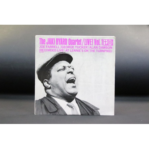 736 - Vinyl - 9 Rare Original mainly UK pressing Jazz albums to include: Les McCann & Teddy Edwards (Dutch... 