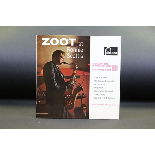 739 - Vinyl - 2 Original UK pressing British Jazz albums to include: Zoot Sims – Zoot At Ronnie Scott’s (U... 