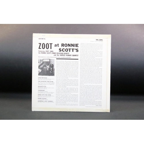 739 - Vinyl - 2 Original UK pressing British Jazz albums to include: Zoot Sims – Zoot At Ronnie Scott’s (U... 