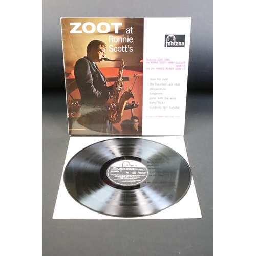 739 - Vinyl - 2 Original UK pressing British Jazz albums to include: Zoot Sims – Zoot At Ronnie Scott’s (U... 