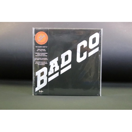 743 - Vinyl - Two Bad Company reissue albums to include Straight Shooter (Swan Song R1 547492) 180gm 2LP d... 