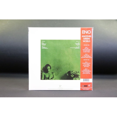 746 - Vinyl - Brian Eno – Another Green World 2LP reissue on Virgin Records ENO2LP3.  Half speed mastered ... 