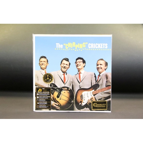 747 - Vinyl - Two 200g reissue LPs on Analogue Productions to include The Crickets The 