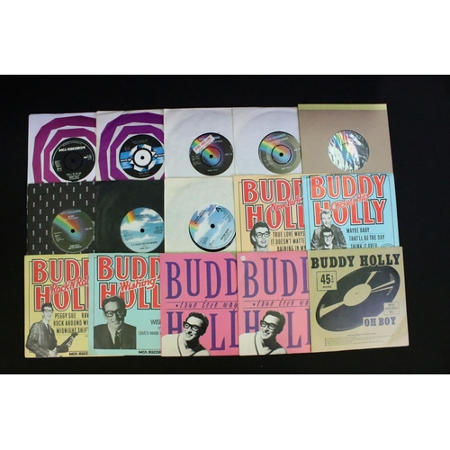 246 - Vinyl - Over 40 Buddy Holly And The Crickets E.P.’s and singles and one box set including 7 original... 