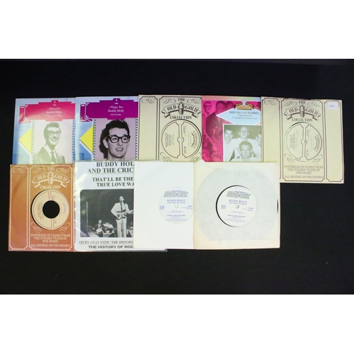 246 - Vinyl - Over 40 Buddy Holly And The Crickets E.P.’s and singles and one box set including 7 original... 