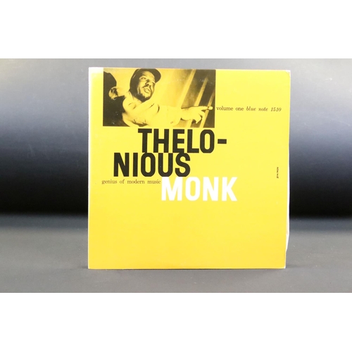 726 - Vinyl - 9 Thelonious Monk albums including releases on Blue Note, Riverside and CBS records. Conditi... 