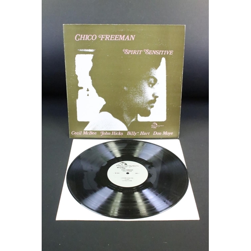 728 - Vinyl - Chico Freeman ‎– Spirit Sensitive, original USA pressing, silver labels, India Navigation Re... 