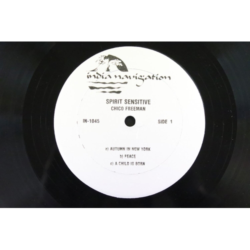 728 - Vinyl - Chico Freeman ‎– Spirit Sensitive, original USA pressing, silver labels, India Navigation Re... 