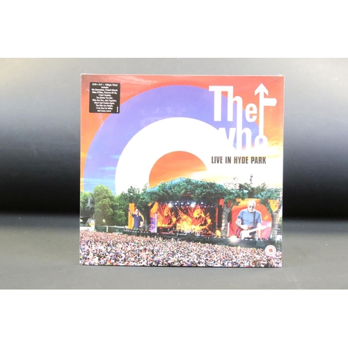 795 - Vinyl - 2 The Who box sets to include Live In Hyde Park (ERDVLP 088) and Live At The IOW Festival 19... 