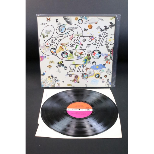 800 - Vinyl - 2 Led Zeppelin albums - Led Zeppelin III, UK 1970 2nd pressing on Atlantic Records 2401002 w... 